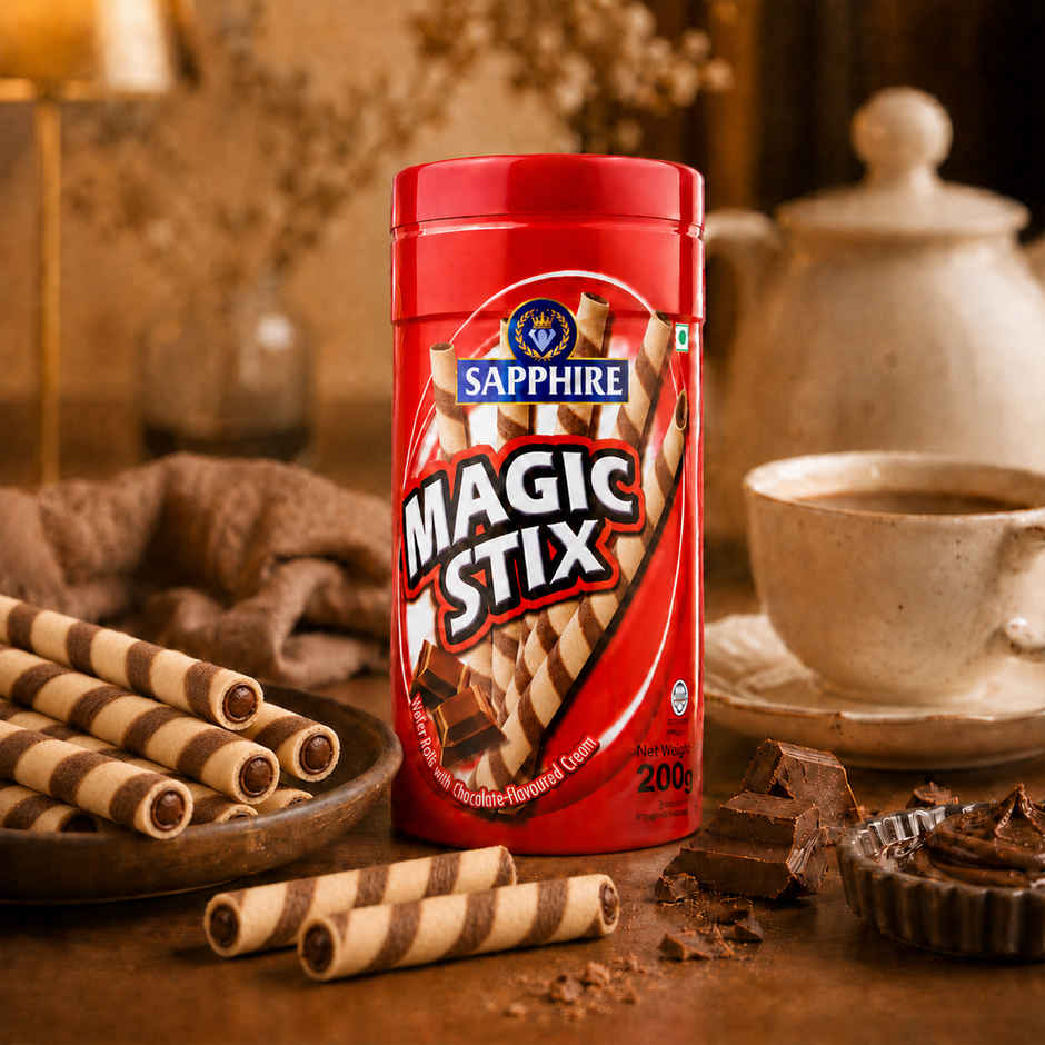 Sapphire Magic Stix Chocolate Wafer Roll