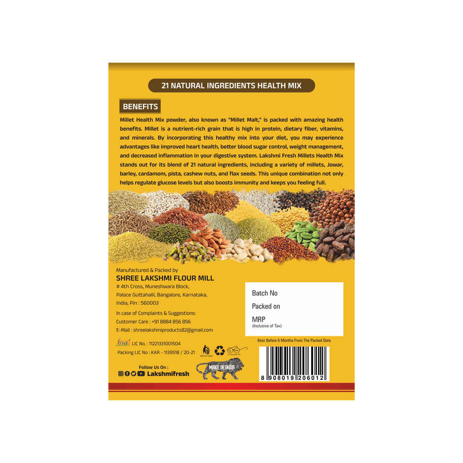Lakshmi Fresh Millets Health Mix