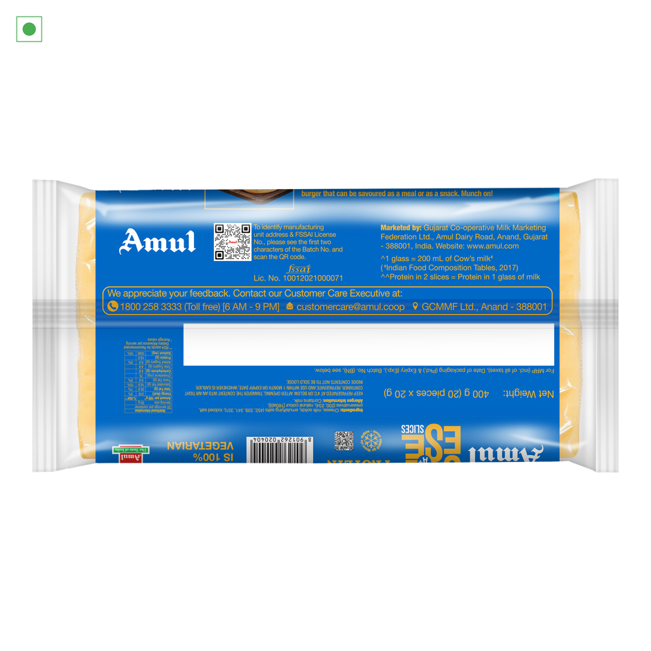 Amul A+ Cheese Slices
