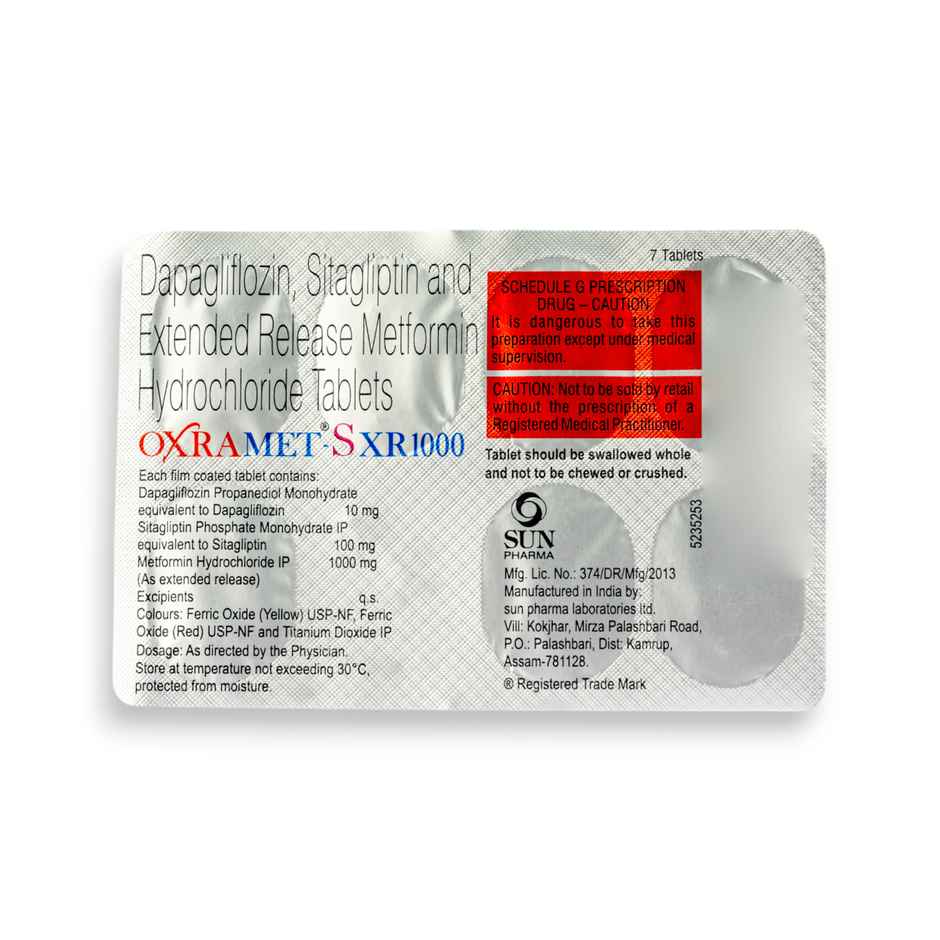 Oxramet-S XR 1000 Tablet