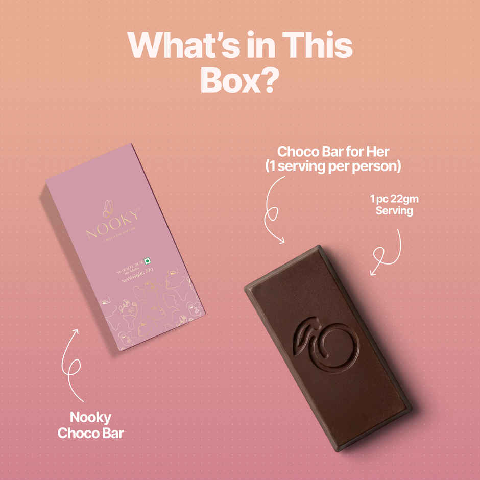 Nooky Her Aphrodisiac Intimacy Chocolate for Women