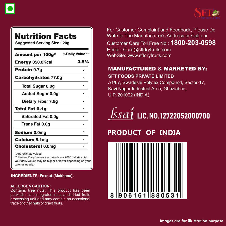 SFT Premium Phool Makhana | Popped - Lotus Seeds