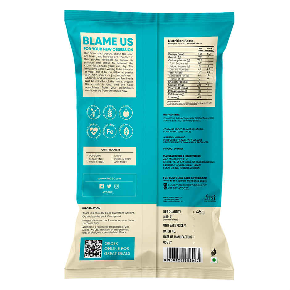 4700BC Himalayan Salt Crunchy Corn