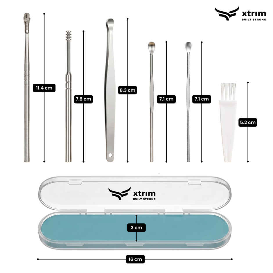 Xtrim Ear Wax Cleaner Reusable Tool kit