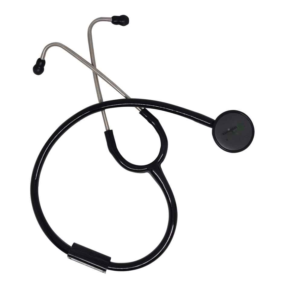 Sahyog Wellness Professional's Sensitivity Stethoscope for Medical Students And Doctors - Black