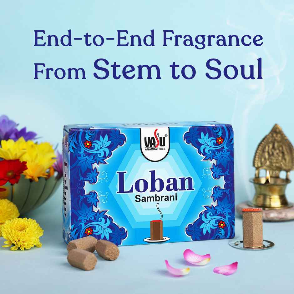 Cycle Pure Vasu Loban Stem Sambrani | 70 N Box