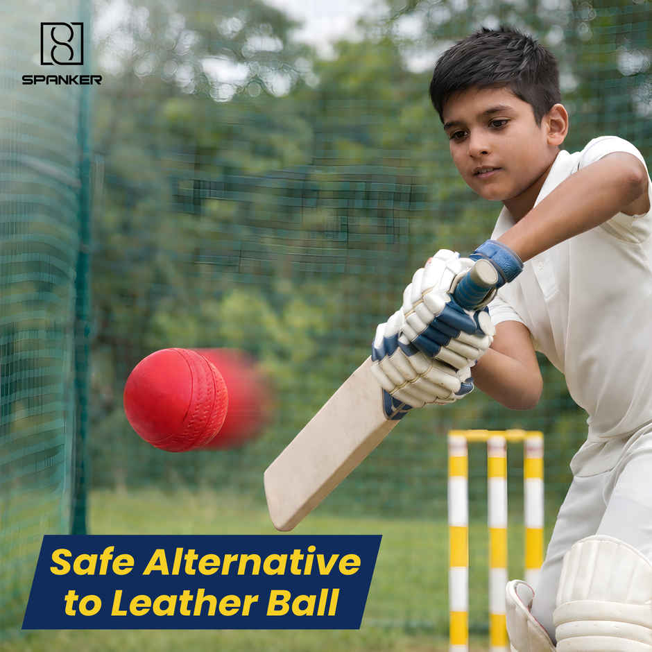 Spanker Sports Rubber Cricket Balls | Lightweight Durable Practice Balls