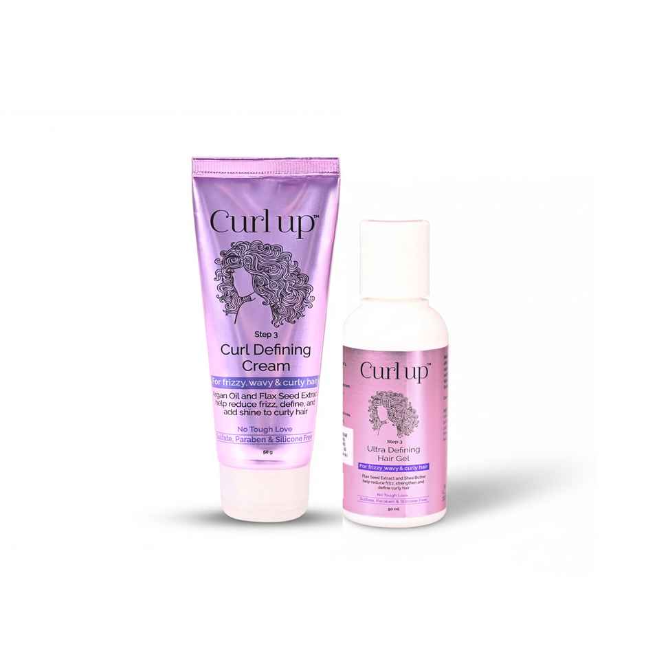 Curl Up Styling Combo with Cream & Gel