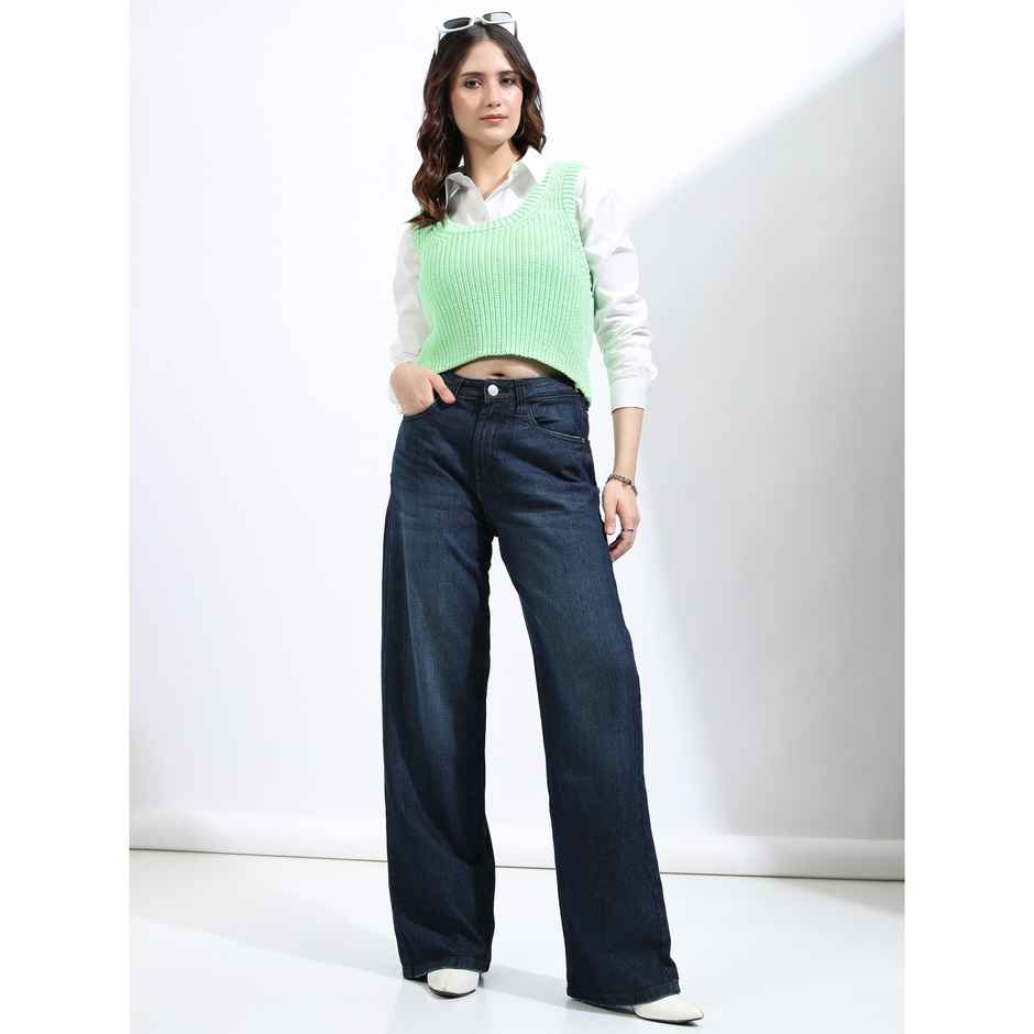 Tokyo Talkies Women's Straight Fit Jeans - 34