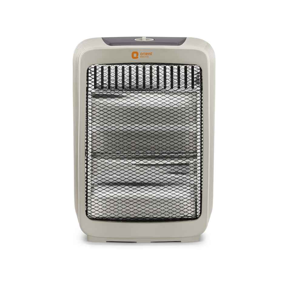 Orient Electric Stark Quartz Room Heater|800W Power|2 Heating Rods|1 Year Warranty|800 Watts| White