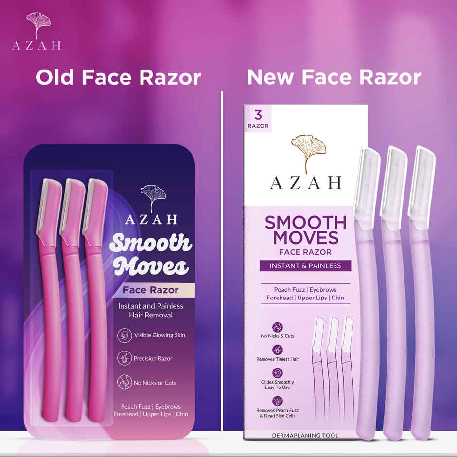 Azah Dermaplaning Reusable Face Razor for Women