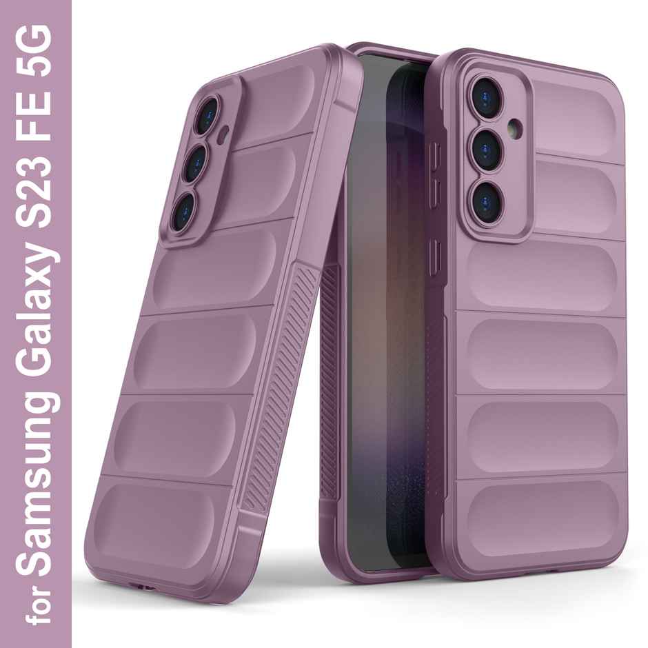 Zapcase Back Cover For Samsung Galaxy S23 Fe 5G (Magic-Lavender)