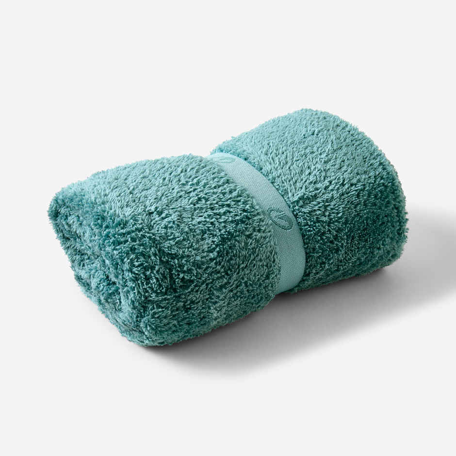 Decathlon Ultra Soft Quick Dry Microfibre Towel | Blue - L