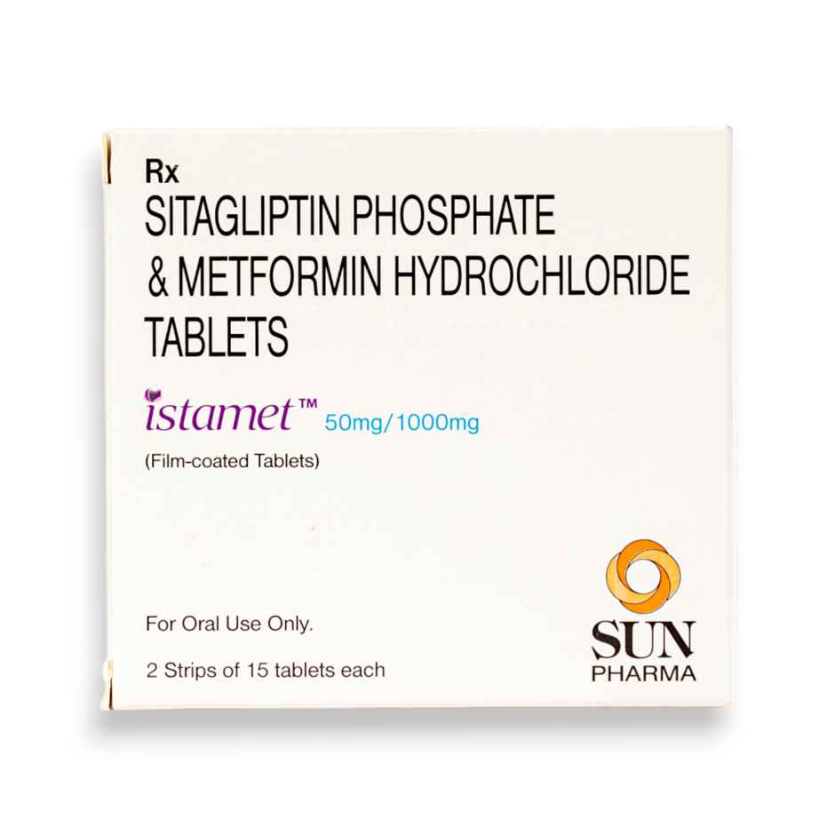 Istamet 50mg/1000mg Tablet
