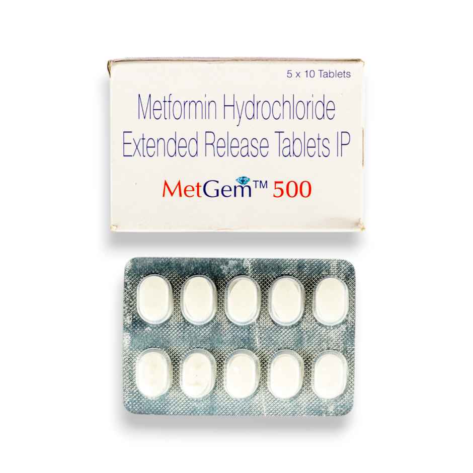 MetGem 500 Tablet ER