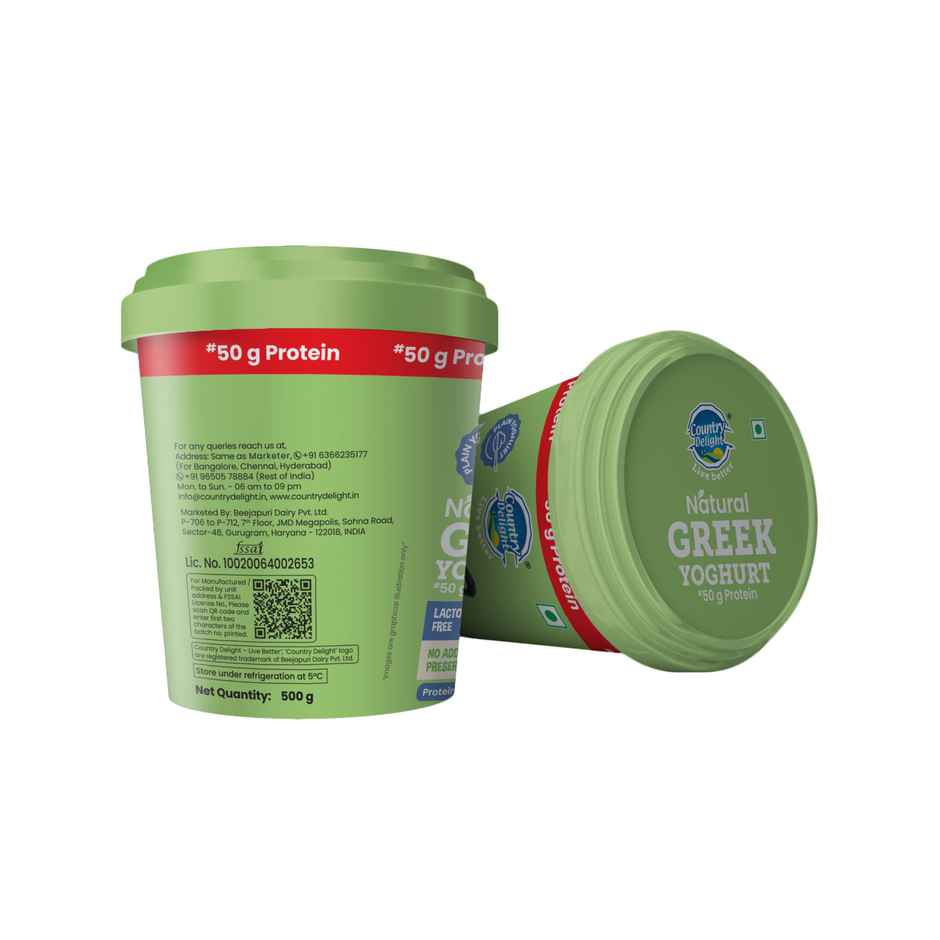 Country Delight 50g Protein Natural Greek Yoghurt