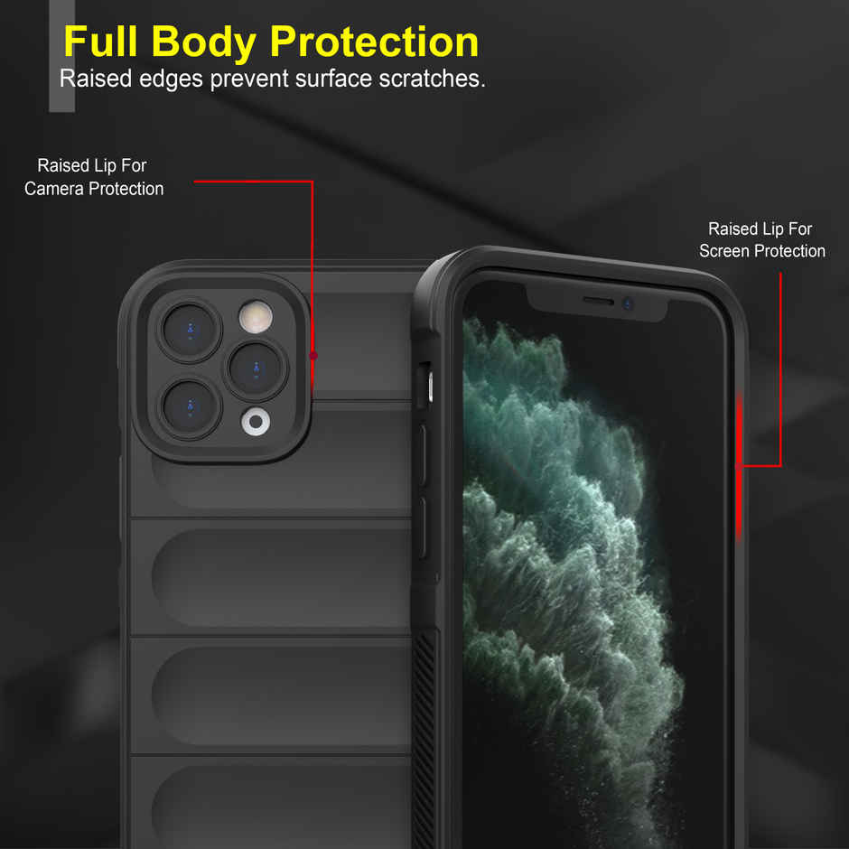 Zapcase Back Cover for Apple iPhone 11 Pro | Magic-Black