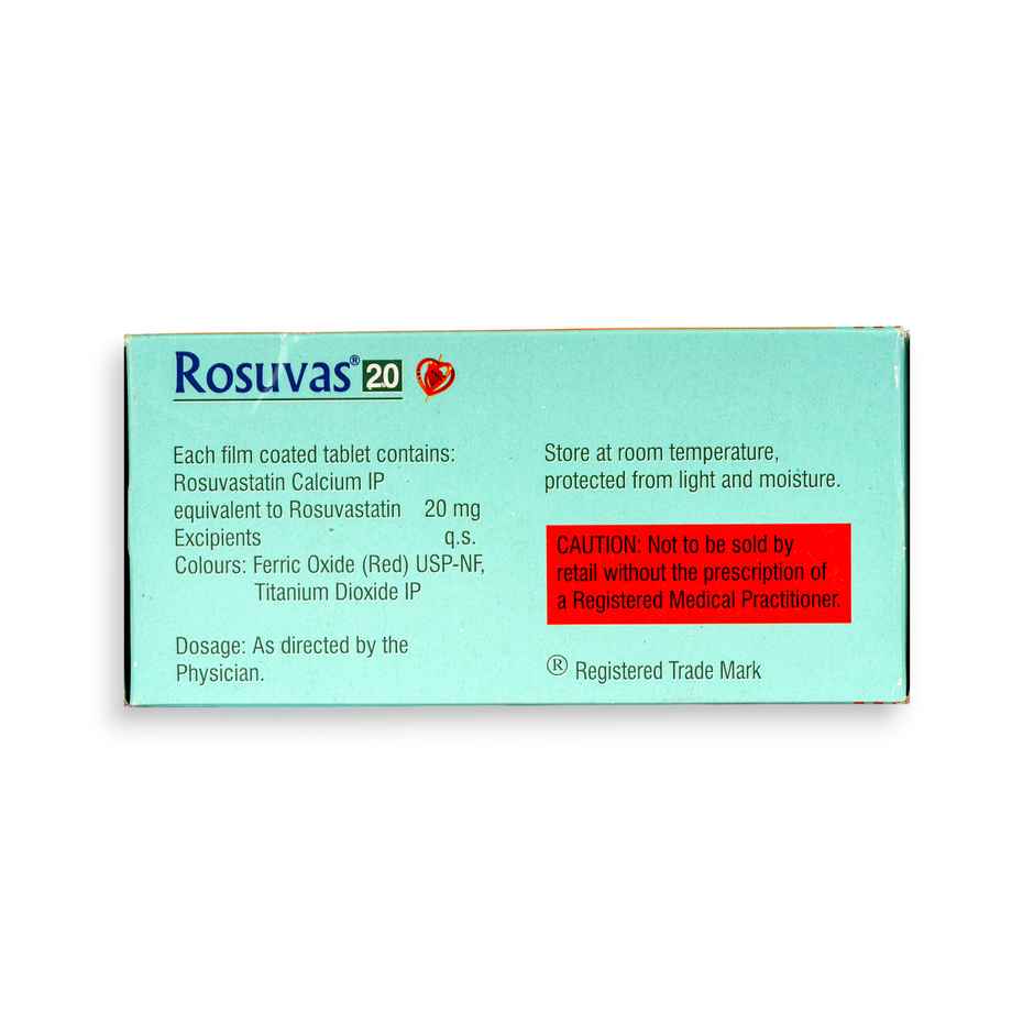 Rosuvas 20 Tablet