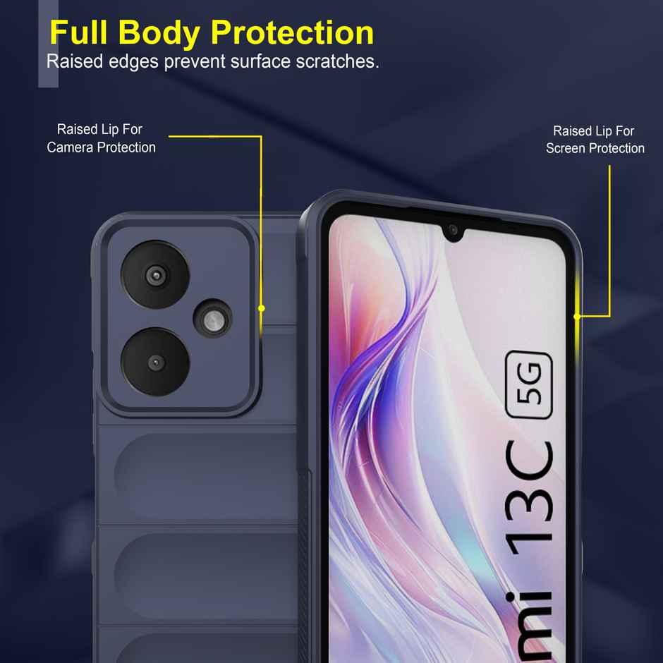 Zapcase Back Cover for Poco M6 5G | Magic-Sapphire