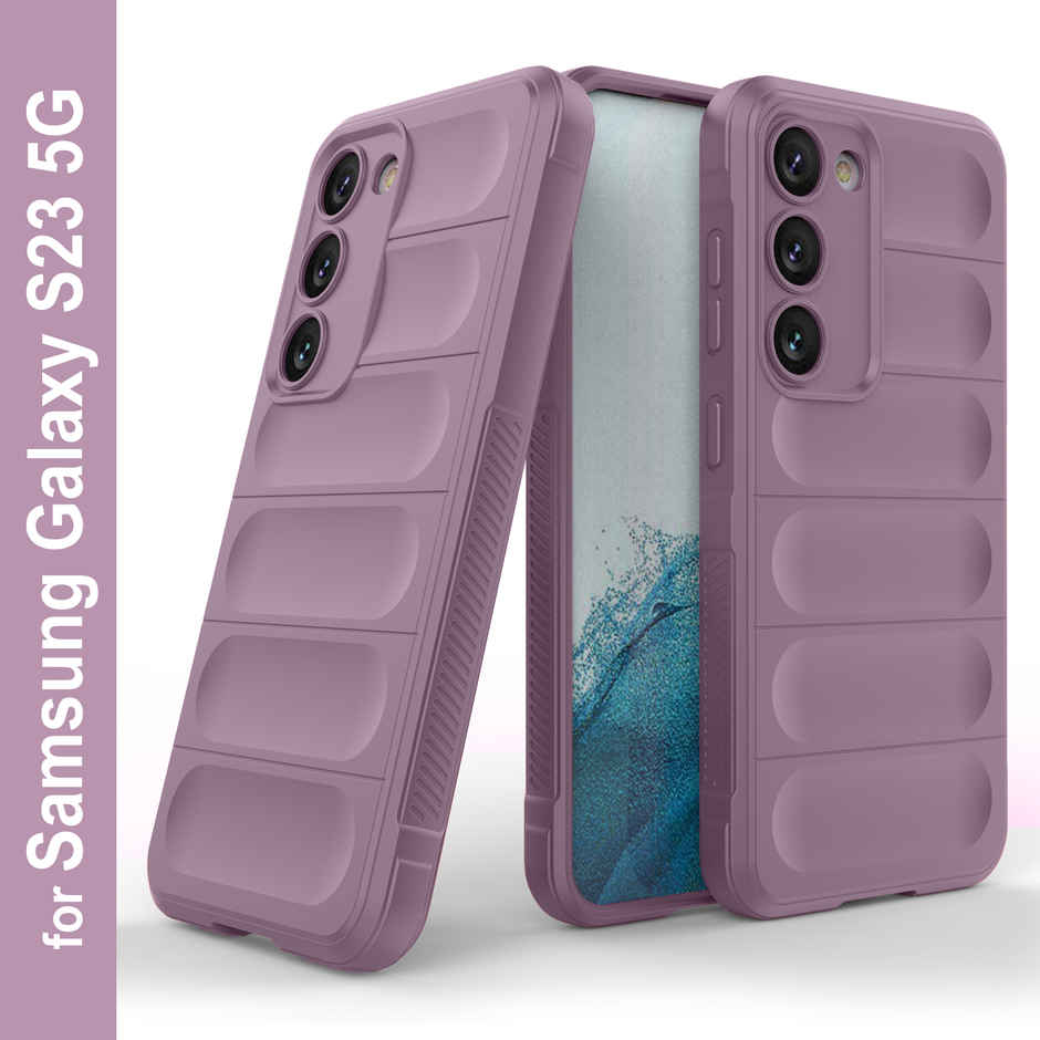 Zapcase Back Cover For Samsung Galaxy S23 5G (Magic-Lavender)