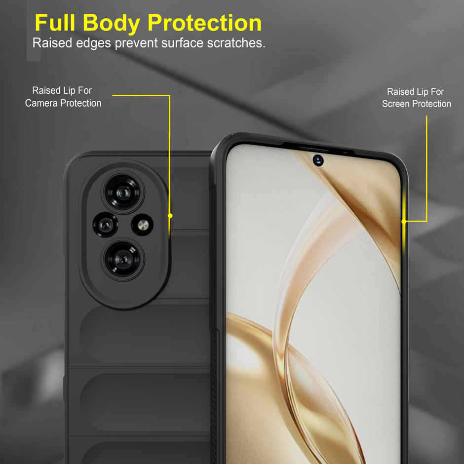 Zapcase Back Cover for Honor 200 5G | Magic-Black