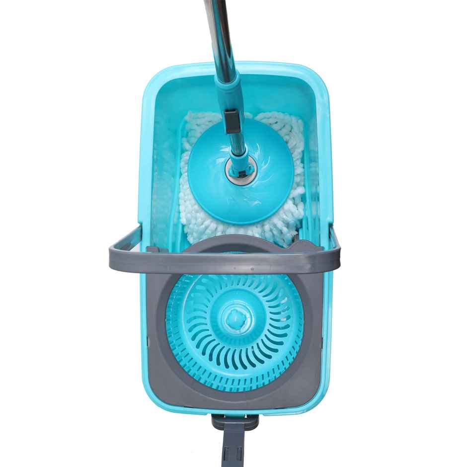 Proclean Prestige Bucket Mop | With Telescopic Rod - 19-22 mm | With 2 Microfiber Mop