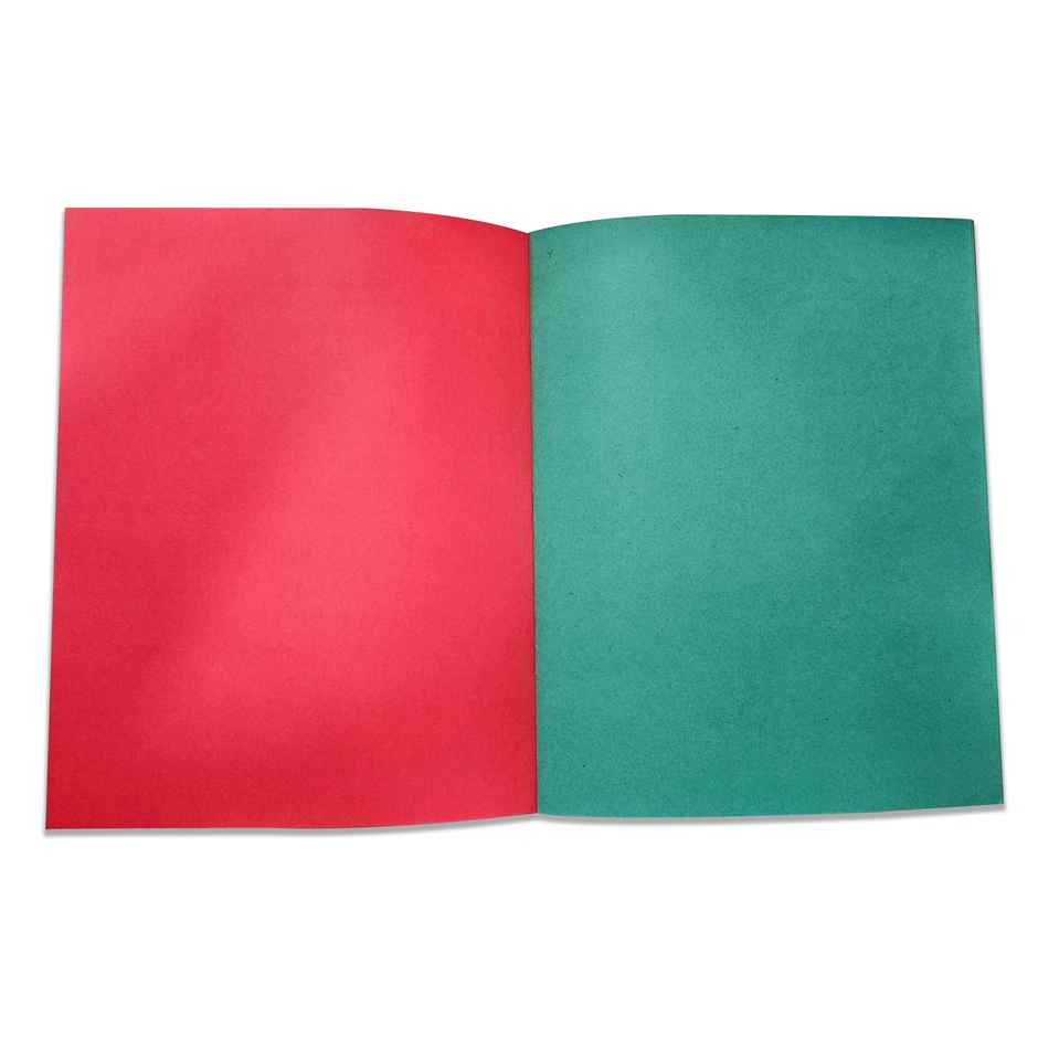 Apsara Scrapbook for Students | Center Staple | A4 Size Approx | Unruled | Assorted