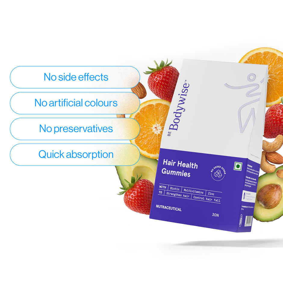 Be Bodywise Biotin Hair Health Gummies 30S Pack