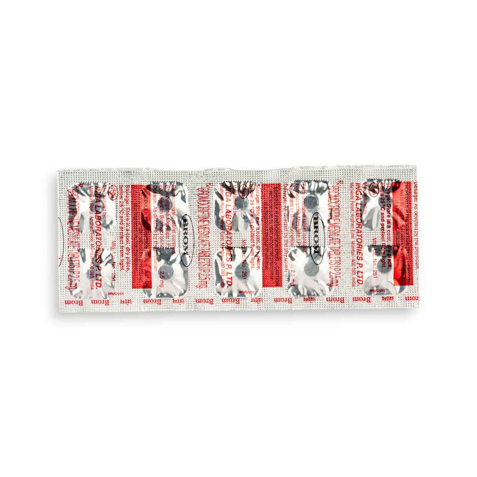 Brom 2.5mg Tablet