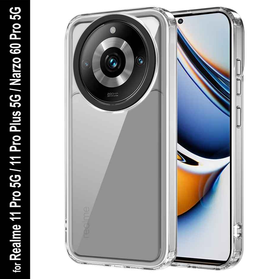Zapcase Back Cover for Realme 11 Pro 5G | Space-Clear