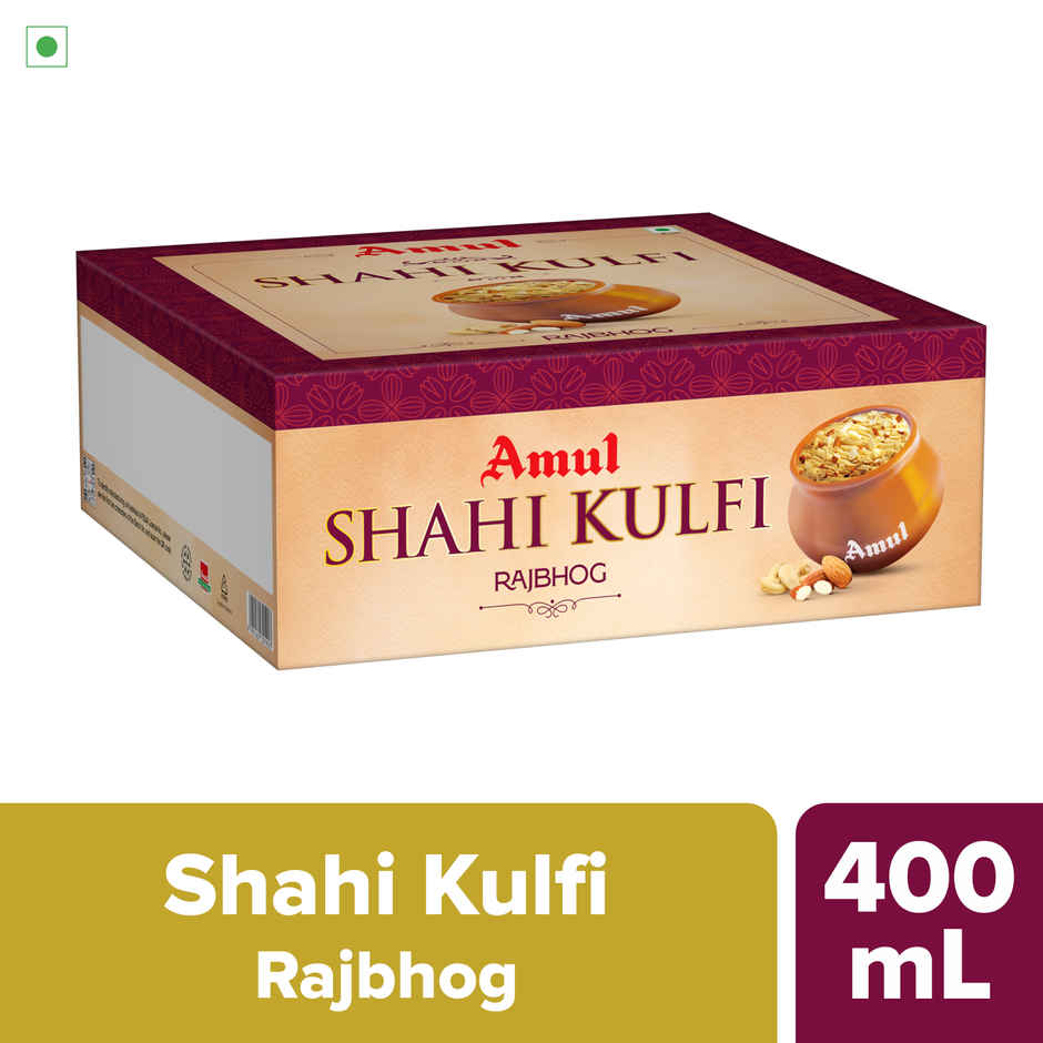 Amul Shahi Kulfi Rajbhog - Buy at ₹266 Online | Instant Delivery - Zepto