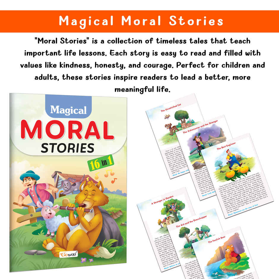 Magical Moral Stories | Fun And Educational Story Books | Illustrated Tales with Life Lessons