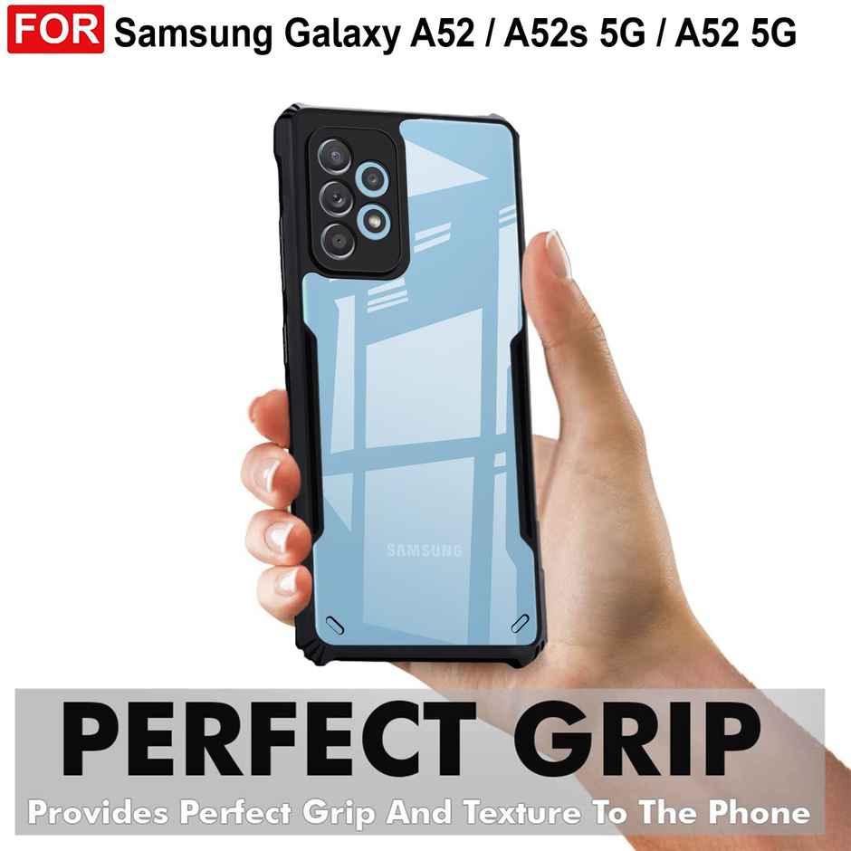 Zapcase Back Cover for Samsung Galaxy A52s 5G, | Matte-Black