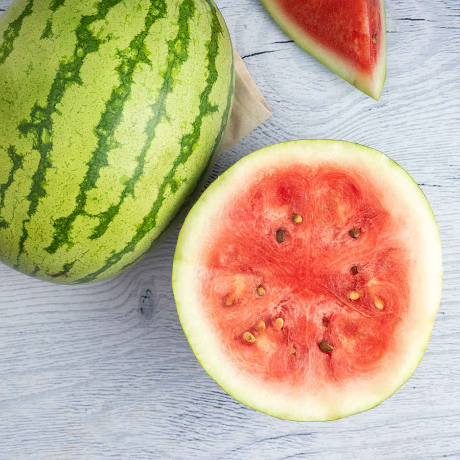 Regular Watermelon Watermelon Striped (Regular) - Buy at ₹82 Online | Instant Delivery - Zepto