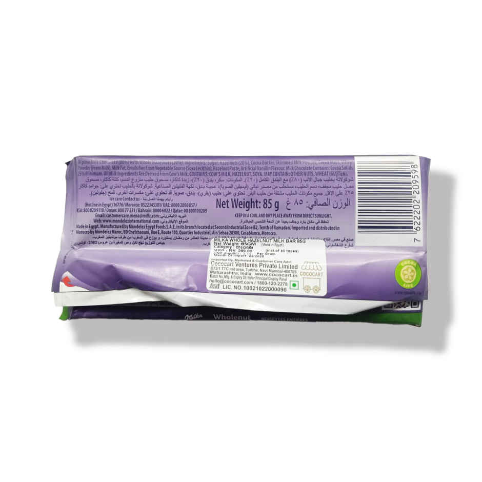 Milka Wholenut Bar