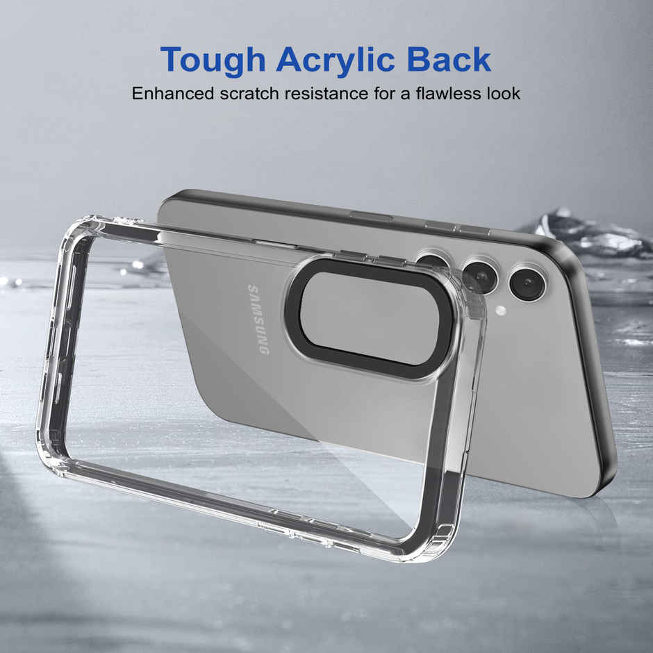 Zapcase Back Cover For Samsung Galaxy A14 5G (Space-Black)