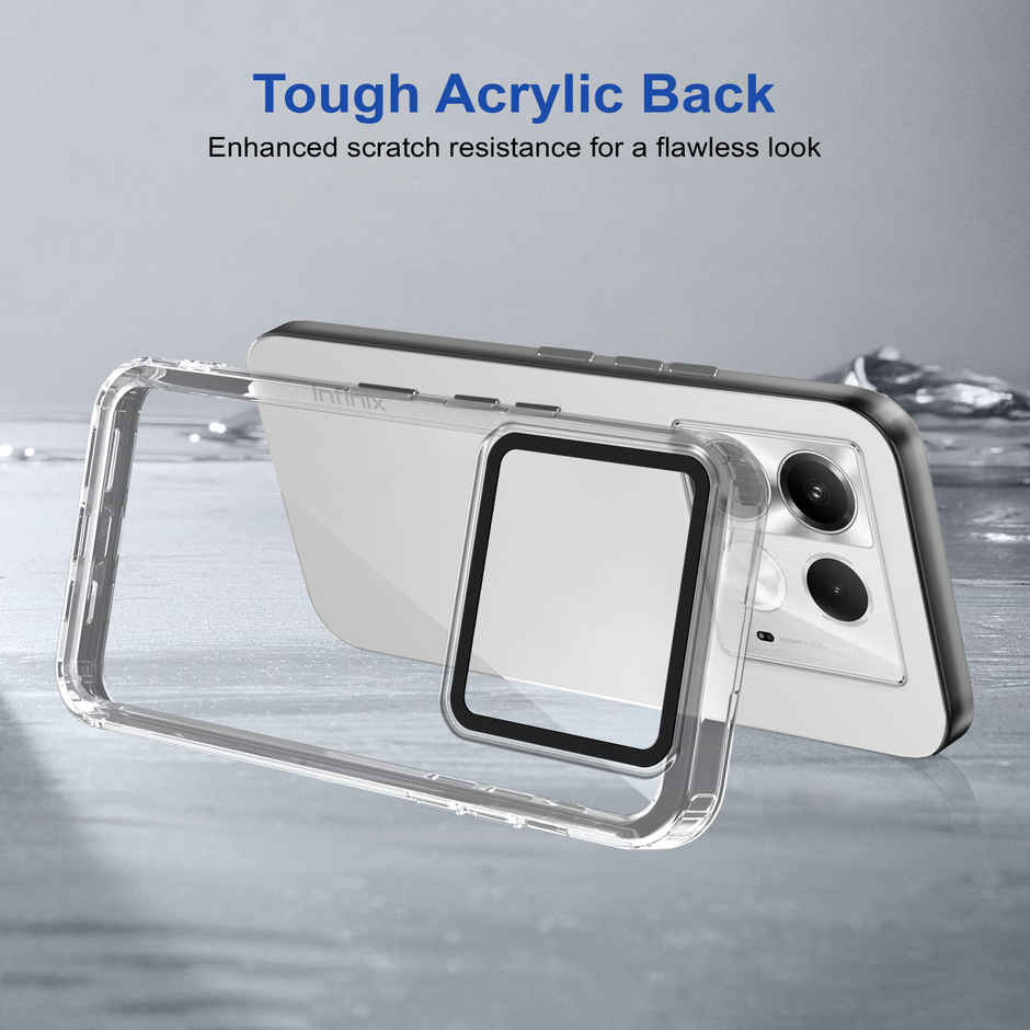 Zapcase Back Cover for Infinix Note 40 5G | Space-Clear