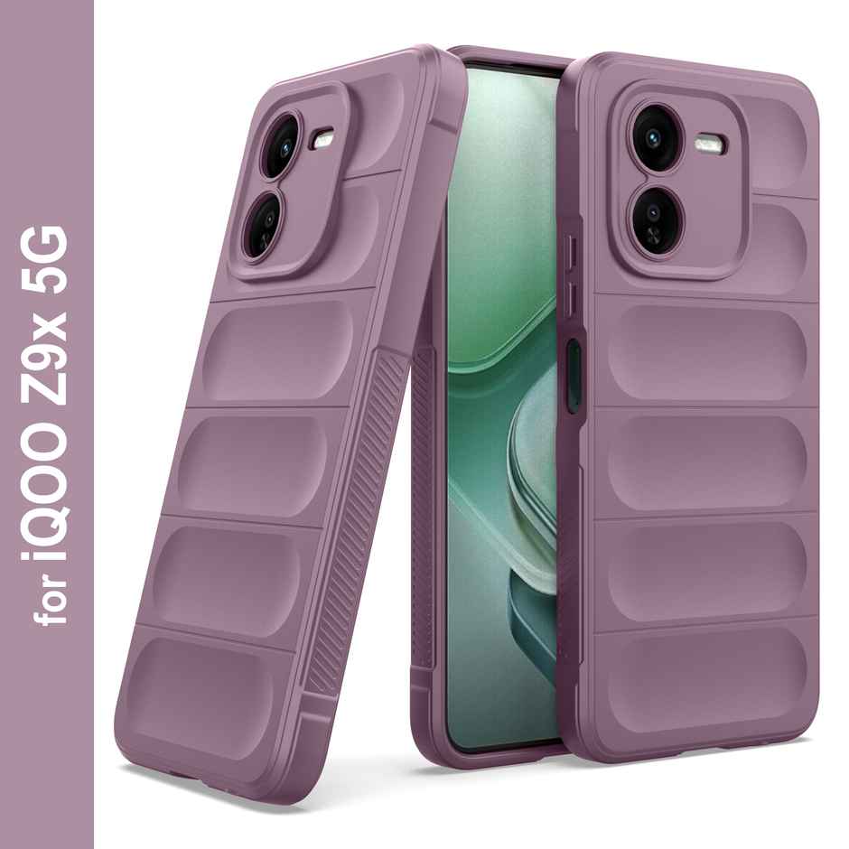 Zapcase Back Cover for iQOO Z9x 5G | Magic-Lavender