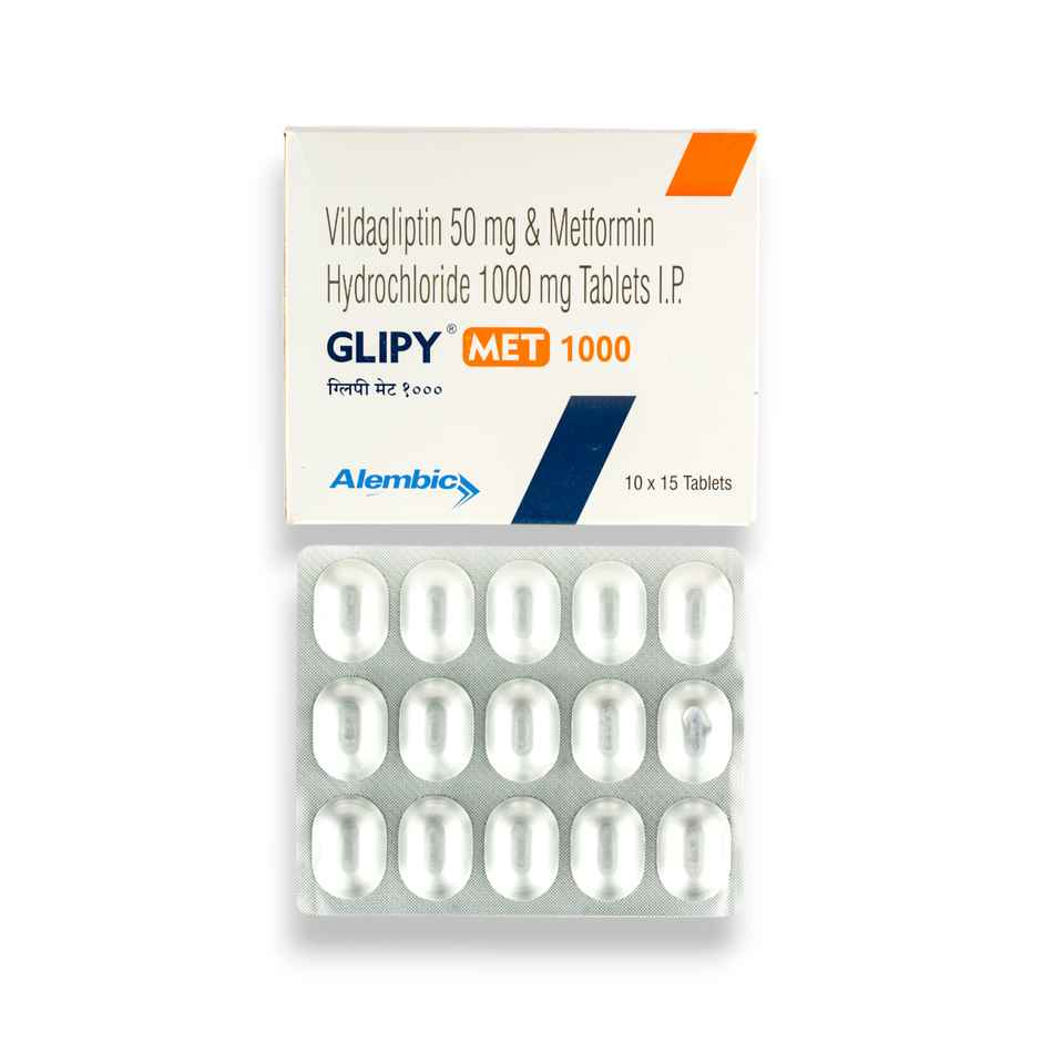 Glipy Met 1000 Tablet