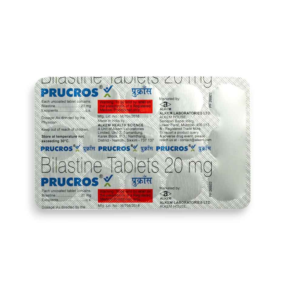 Prucros 20mg Tablet