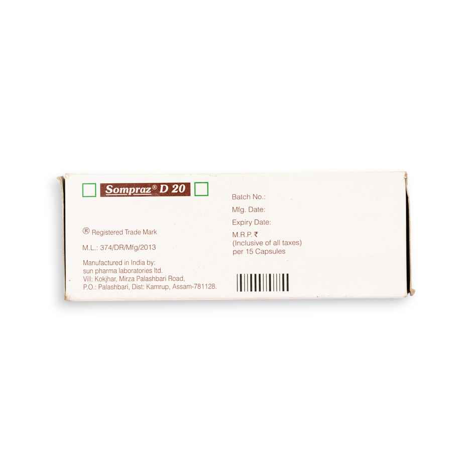 Sompraz D 20 Capsule SR