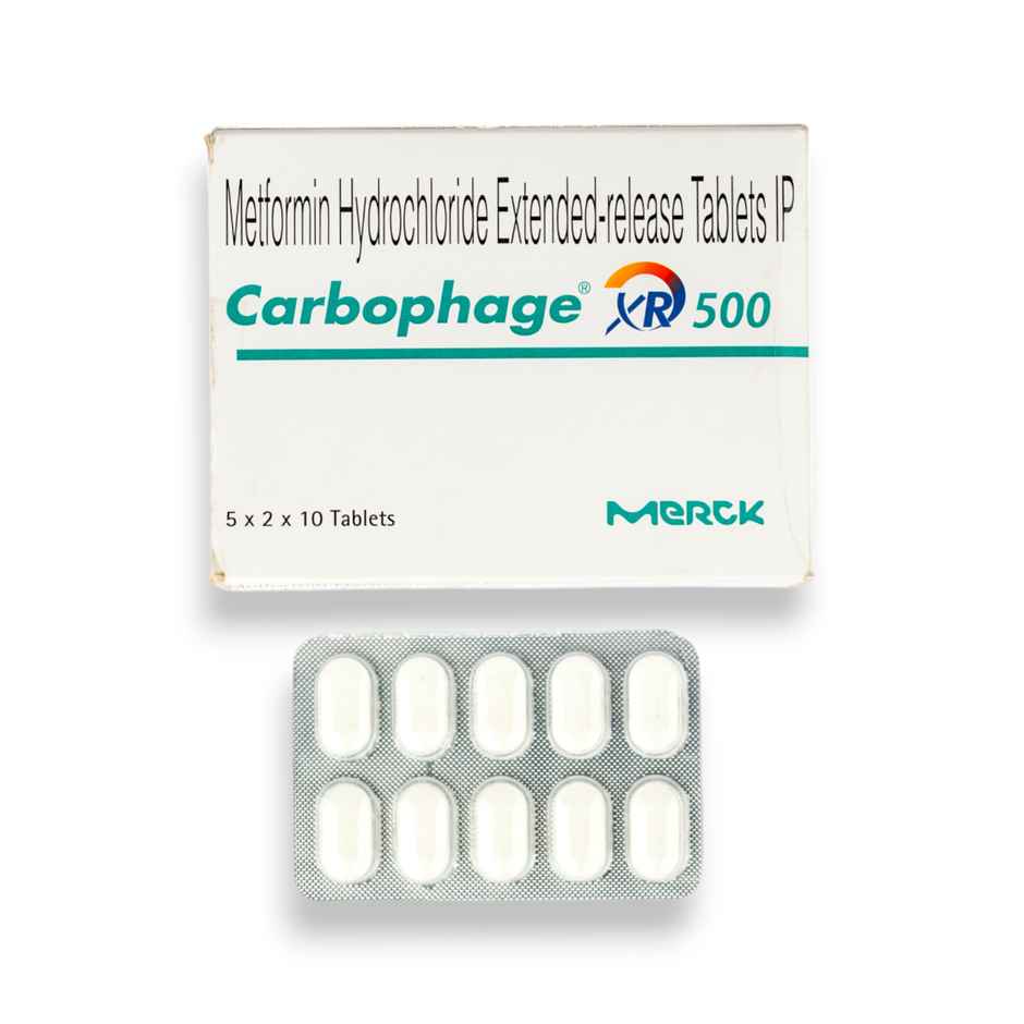 Carbophage XR 500 Tablet 