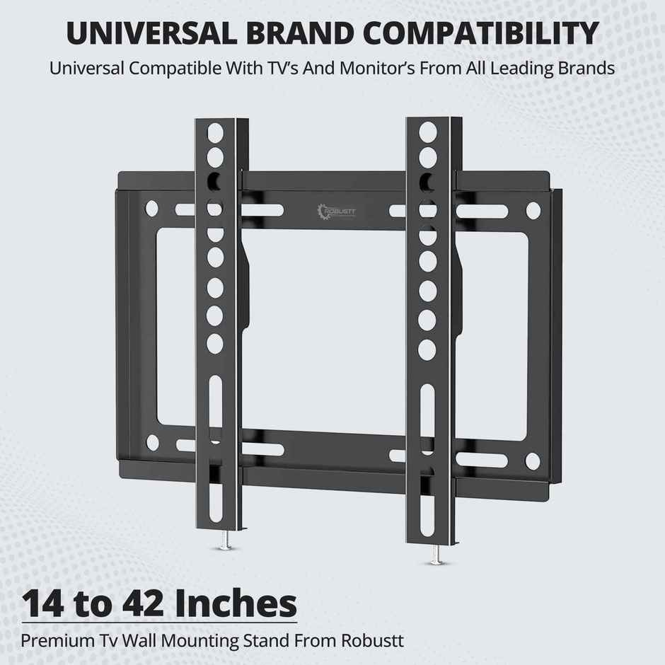 Robustt TV Wall Mount Fixed - S