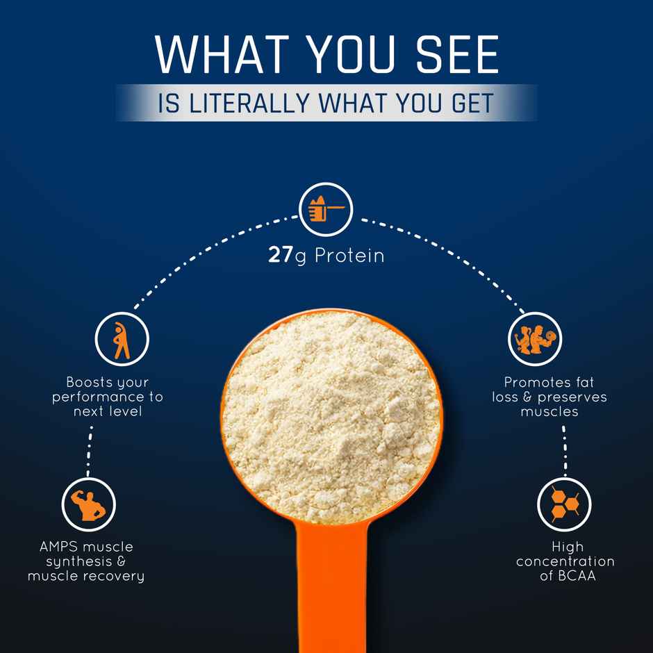 AS-IT-IS Nutrition ATOM Whey Protein with DigeZyme 1kg | Mango Fusion