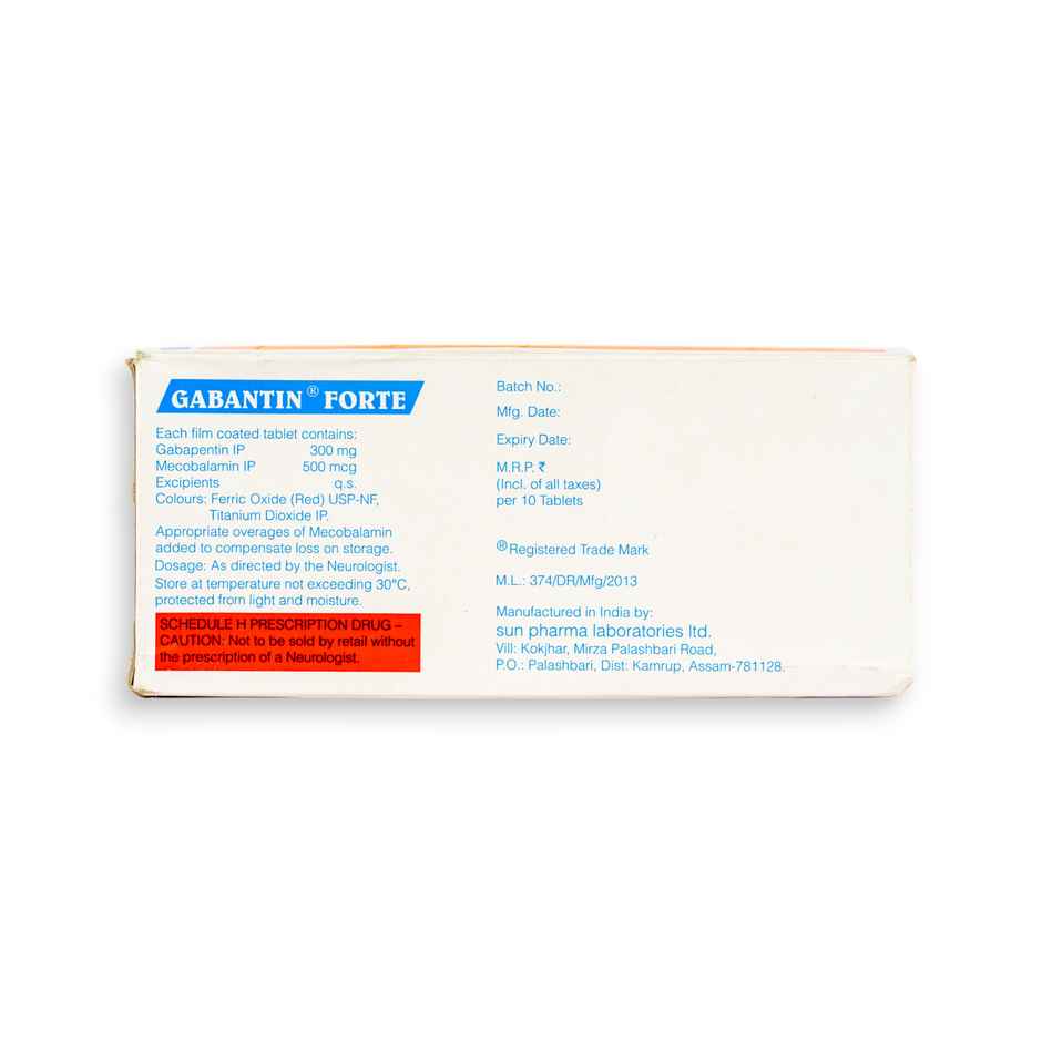 Gabantin Forte Tablet