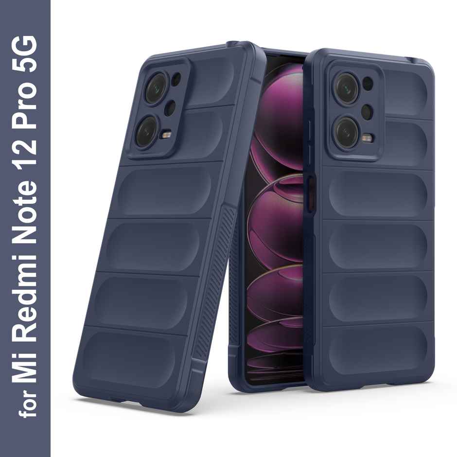 Zapcase Back Cover for Redmi Note 12 Pro 5G | Magic-Sapphire