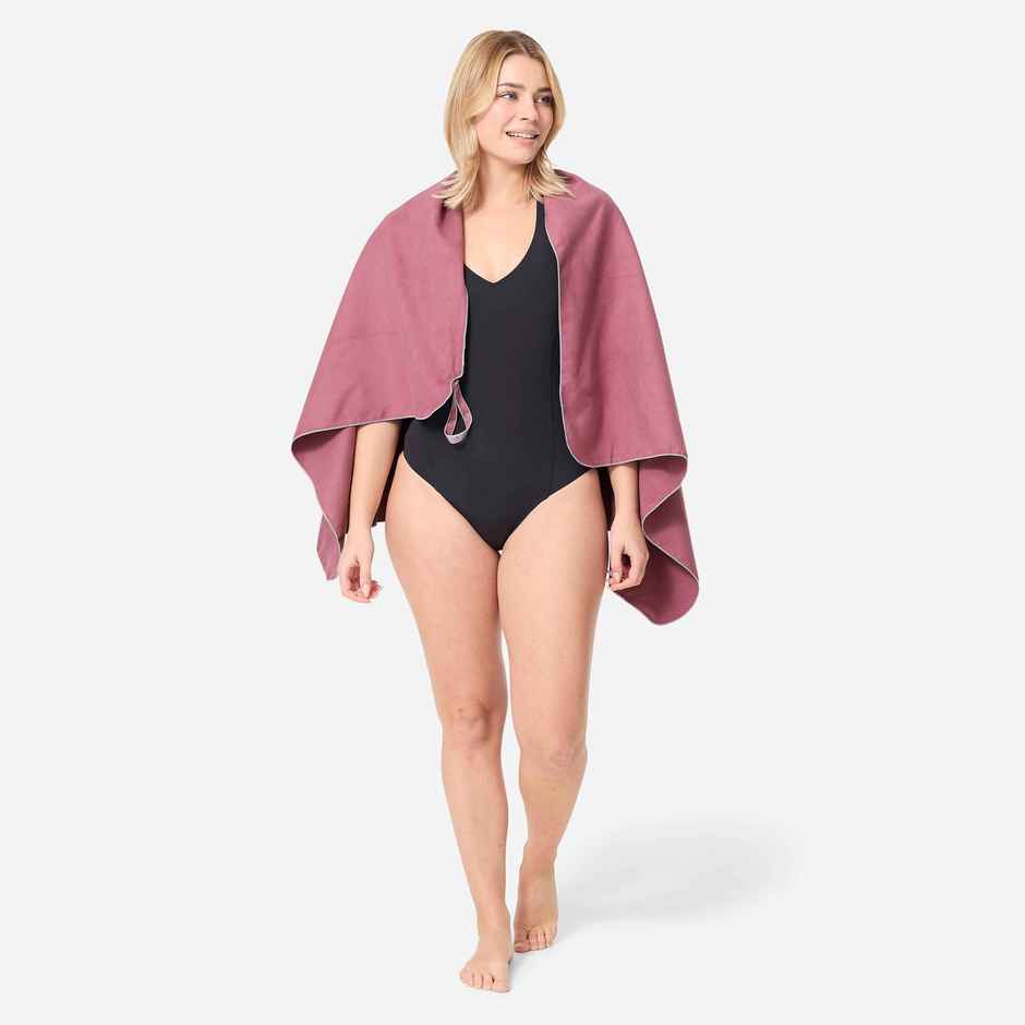 Decathlon Quick Dry Microfibre Towel | Pink - L