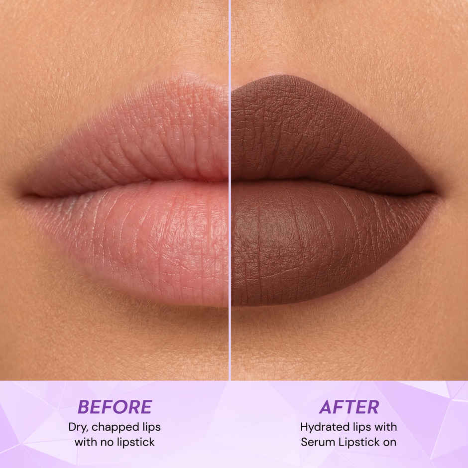 SUGAR Glide Peptide Serum Lipstick | 07 Tuscany Truffle