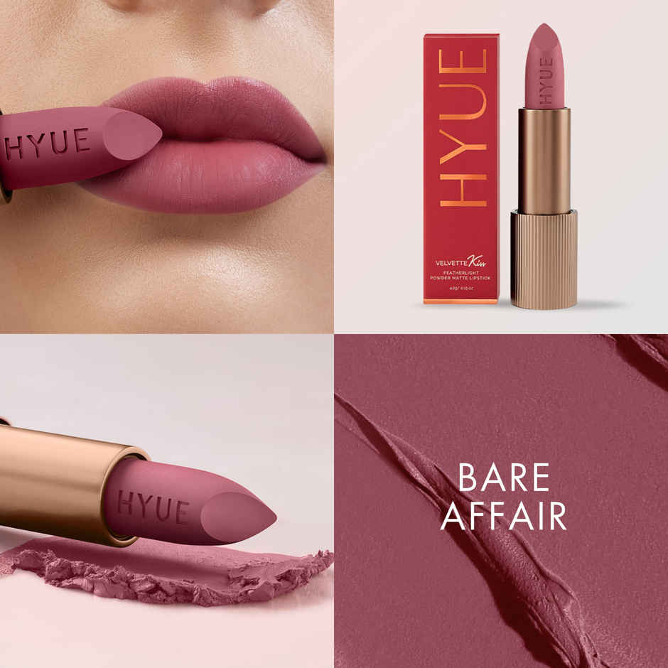 Hyue VelvetteKiss Featherlight Powder Matte Lipstick | 09 Bare Affair