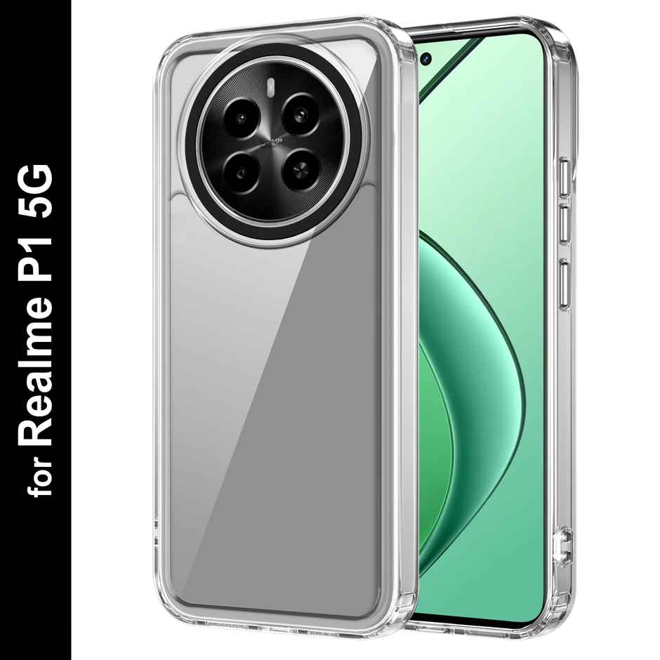 Zapcase Back Cover for Realme P1 5G | Space-Clear